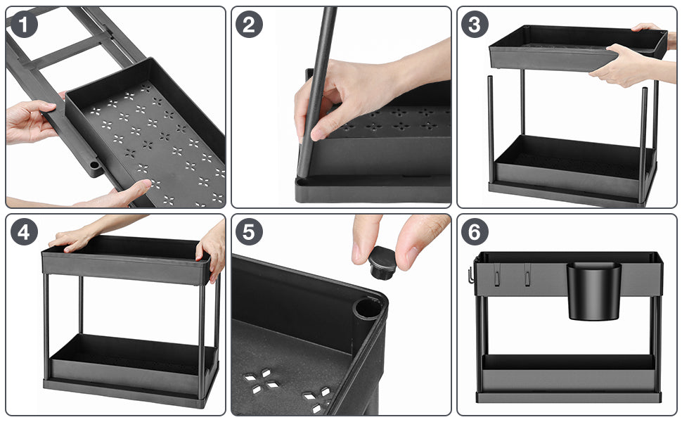 2-Tier Under Sink Organizer